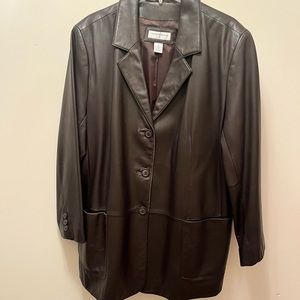 Preston and York Women’s Brown Leather Jacket